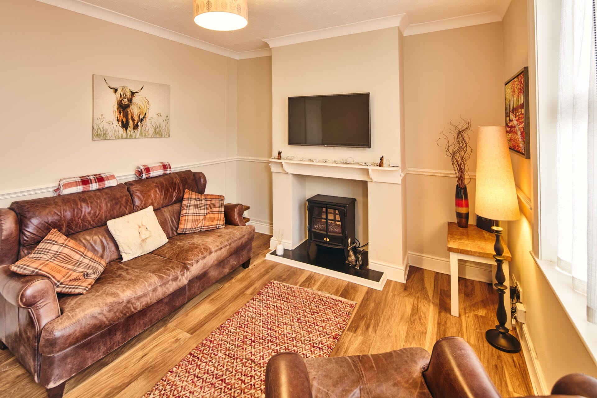 THE LITTLE TROUT living room