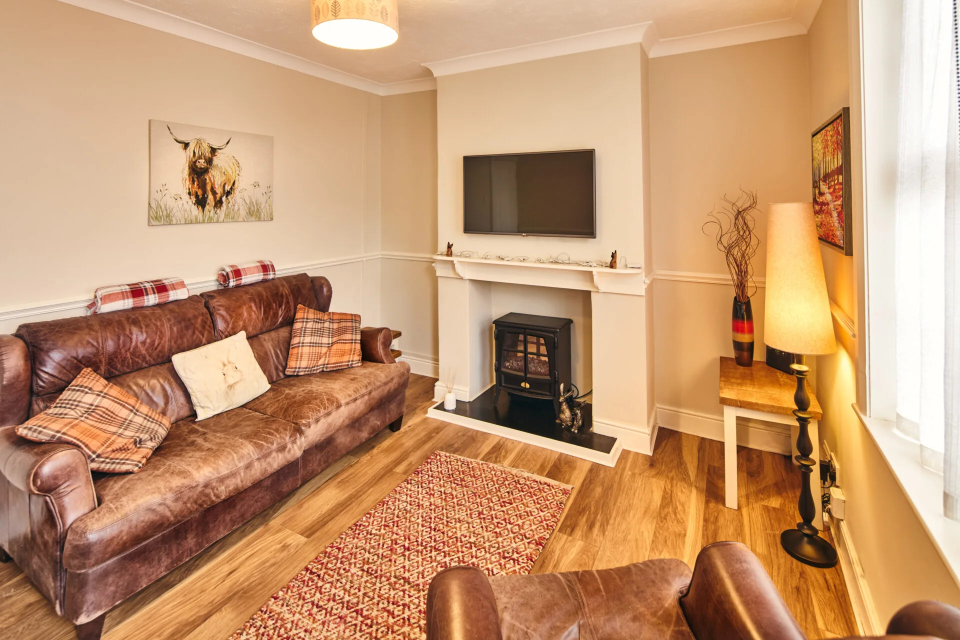 THE LITTLE TROUT living room